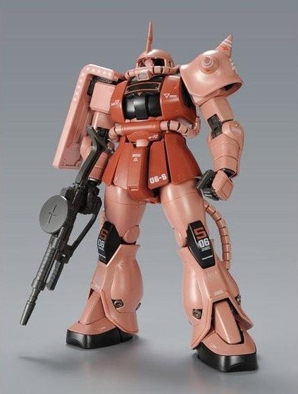 MS-06S Zaku II Commander Type (Real Type Color), Kidou Senshi Gundam, Bandai, Model Kit, 1/100